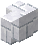 Cut Calcite Brick Wall