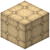 Beige Velvet Block