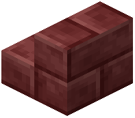 Cut Netherrack Brick Stairs