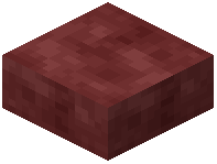 Cut Netherrack Slab