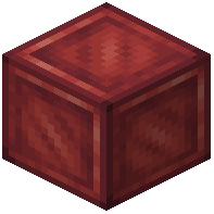 Maroon Dark Metal Block
