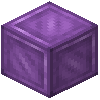 Purple Dark Metal Block