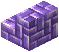 Small Amethyst Brick Stairs