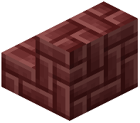 Small Netherrack Brick Stairs