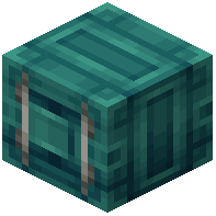 Solid Cyan Container