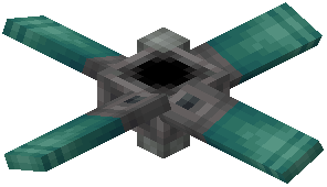Teal Large Fan