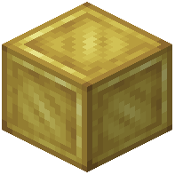 Yellow Dark Metal Block