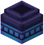 Blue Glazed Thick Pot