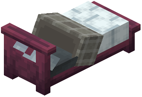 Crimson Fancy Bed