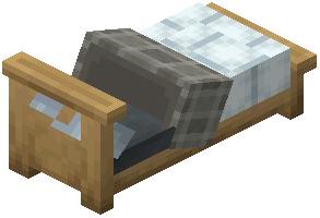 Oak Fancy Bed