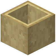 Birch Hollow Stripped Log