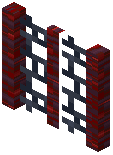 Chain Link Crimson Fence Gate