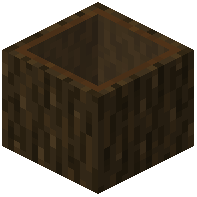 Dark Oak Hollow Log