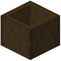 Dark Oak Hollow Stripped Log