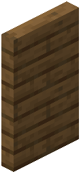 Spruce Planks Hidden Door