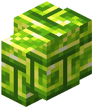 Peridot Crystal Bricks Wall