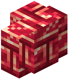 Ruby Crystal Bricks Wall